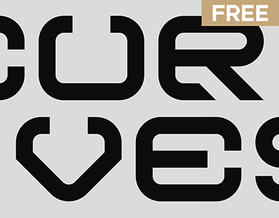 CURVES, Free Font