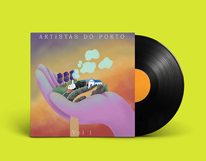 Music album cover Artistas do Porto