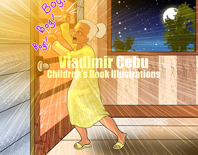 The Boy and HIs Nana/Children'sBookIllustration