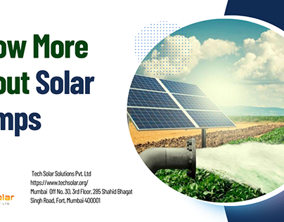 Know More About Solar Pumps
