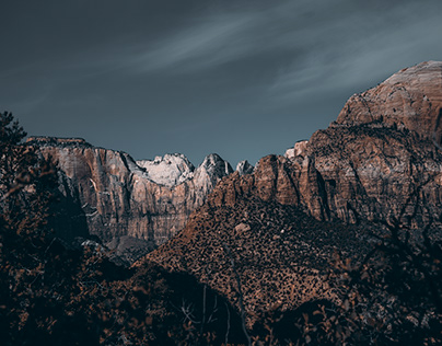 Zion NPS At Dusk | Photo Gallery