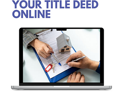 Easily Order Your Title Deed Online