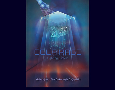 " ECLAIRAGE " Lighting System - Poster Design