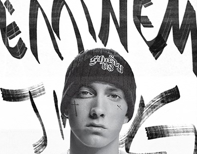 Eminem poster tasarımım