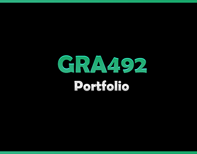 GRA492 Portfolio