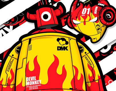 DMK Cyberpunk devil spray & KOON character