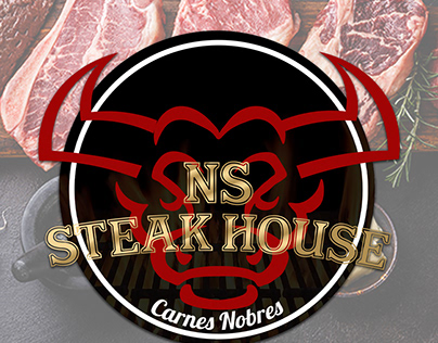 Identidade visual NS Steak house