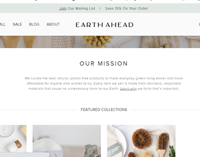 online sustainable home goods store
