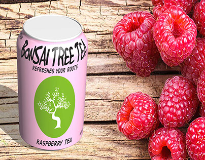 Bonsai Tree Raspberry Tea Advertisement