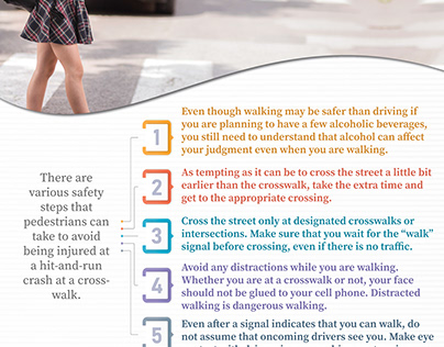 Tips To Hit-and-Run Pedestrian Crosswalk Crash