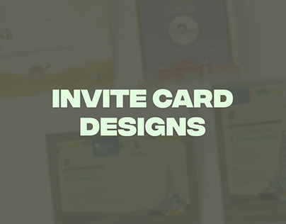 Project thumbnail - Invite Card Designs