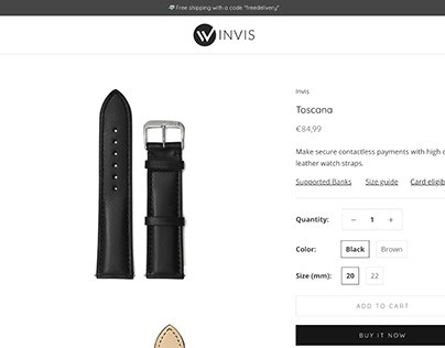 Invis wearble e-commerce shop+pop up+Invispay