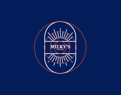 MILKY'S FARMS logo design and branding