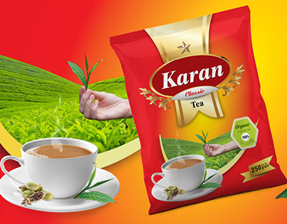 Karan Tea Packaging Design