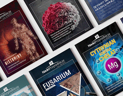 Nauki przyrodnicze - magazine covers 2013-2020