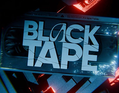 Motion design for music producer «BLACKTAPE»