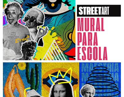 Mural Street Art - Colégio Maestria