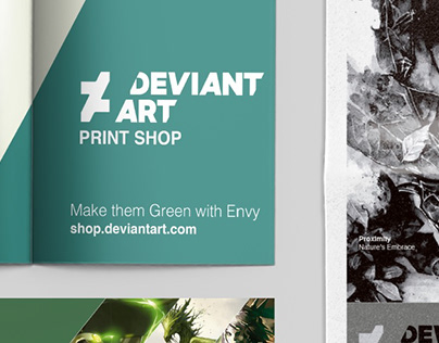 Deviant Art Rebrand Campaign