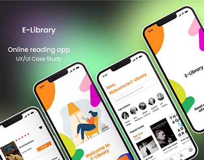 E-Library/Online reading app