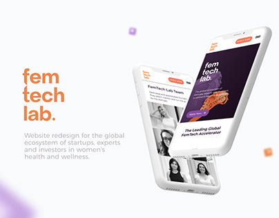Fem Tech Lab | Website Redesign