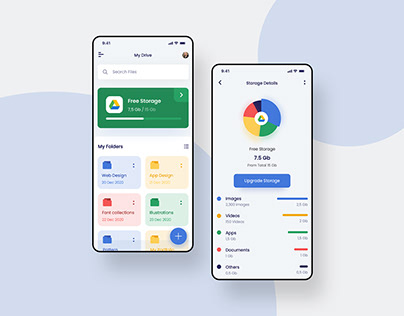 Redesign for Google Drive Mobile App