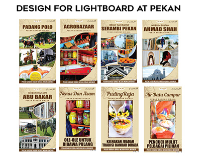 Design For Lightboard At Pekan Pahang Roadside