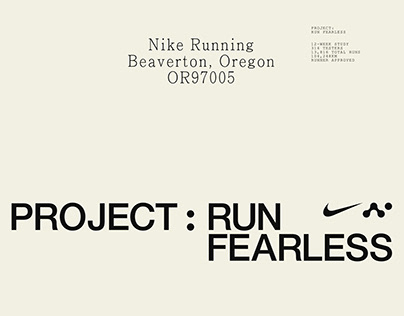 NIKE PROJECT: RUN FEARLESS CAMPAIGN REPORT SERBIA