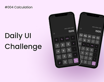 Calculation Daily UI Challenge #004