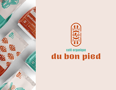 Du Bon Pied // Café Organique // Branding & Logo