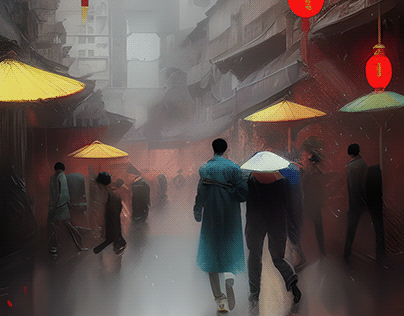 Rain in China