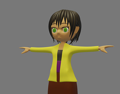 Timun Mas-3D Character Modeling