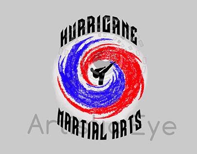 Hurricane Martial Arts Logo 🥋📍
