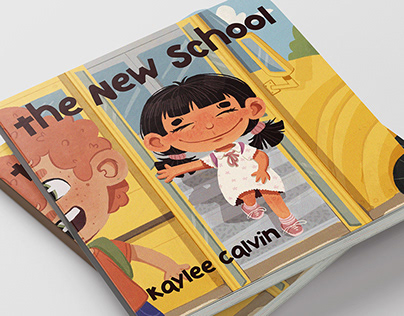 "The New School" Children's Book Illustration