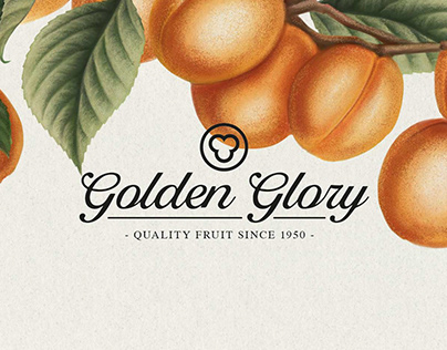 Golden Glory Logo & Packaging design