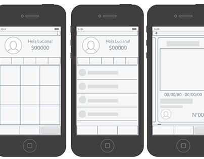Wireframe - App Cylle