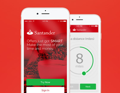 Santander Bank Offers App - (POC)