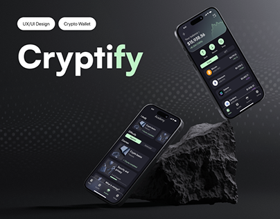 Cryptify | Crypto Wallet App UX/UI