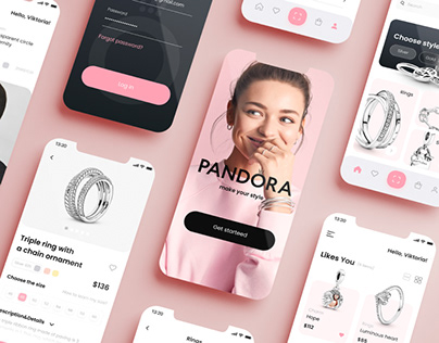 Pandora Store | Mobile app