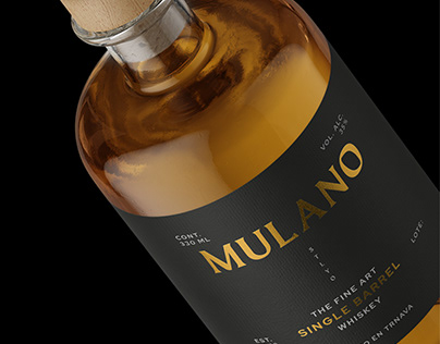 Mulano Stylo Whiskey | Branding & Packaging