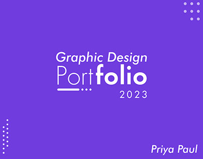 Graphic Design Portfolio By Priya Paul