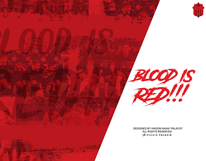 BLOOD IS RED | Hassania D'Agadir Kits Concept | 2018-19