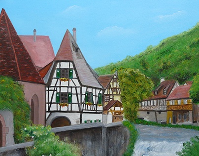 Kaysersberg Elsass 50x70