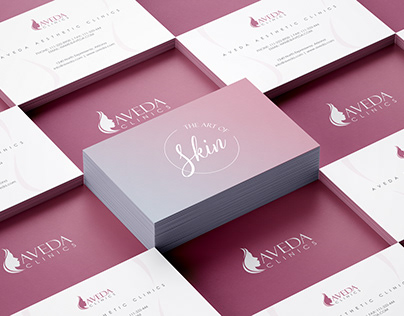 Aveda Clinic Branding