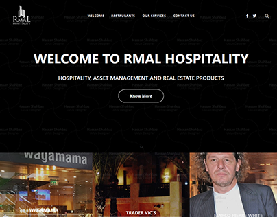 Rmall Hospitality - Website