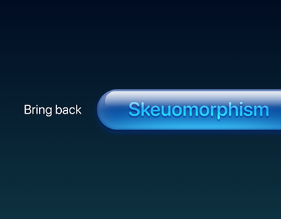 Bring back Skeuomorphism