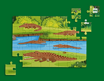 Orinoco crocodile puzzle