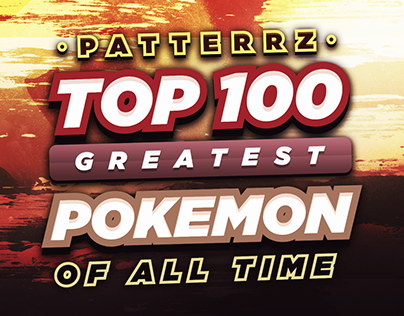 Top 100 Greatest Pokemon Of All Time Logo & Thumbnail