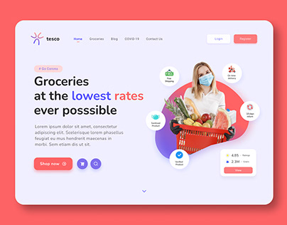 tesco-The grocery web