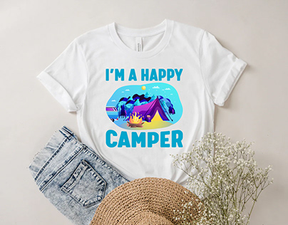 I'm a happy camper T-shirt