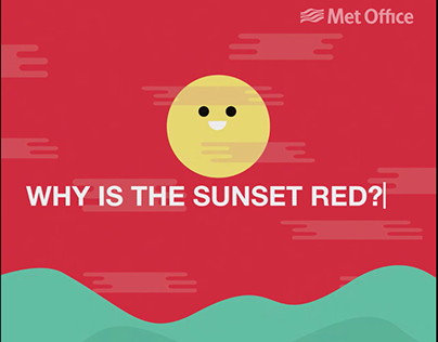 YCN/MET OFFICE 2017 "Why is the sunset red?" animation